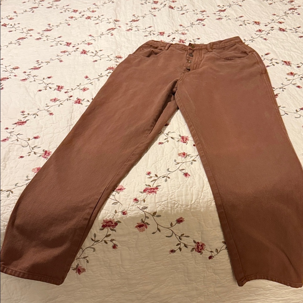 Rio by Stephen Mason Vintage 80’s Brown Casual Pants.11 Long